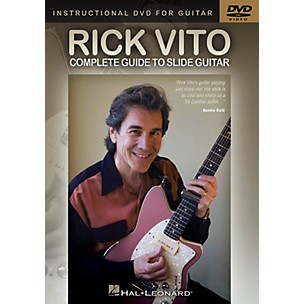 Hal Leonard Rick Vito - Complete Guide to Slide Guitar Instructional/Guitar/DVD Series DVD Performed by Rick Vito