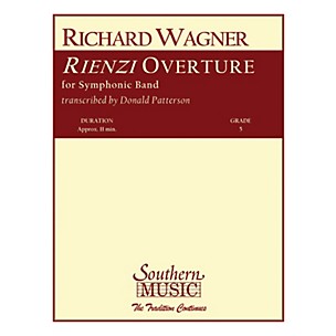 Southern Rienzi Overture (Band/Concert Band Music) Concert Band Level 5 Arranged by Don Patterson