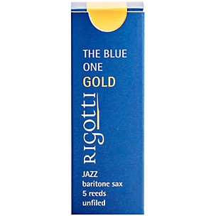 Rigotti Rigotti Baritone Saxophone Reed, Gold Jazz Cut
