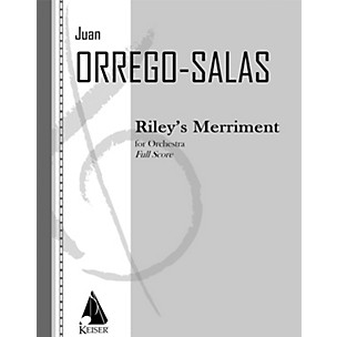 Lauren Keiser Music Publishing Riley's Merriment, Op. 94 LKM Music Series by Juan Orrego-Salas