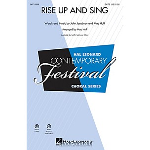 Hal Leonard Rise Up and Sing SAB Composed by Mac Huff