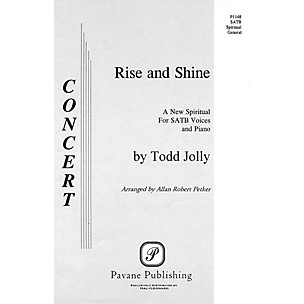 PAVANE Rise and Shine SATB arranged by Allan Robert Petker