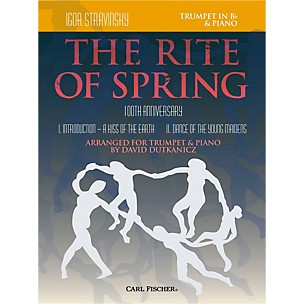 Carl Fischer Rite of Spring - Mvts. I & II for Trumpet & Piano (Book + Sheet Music)