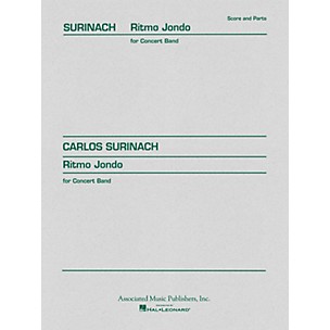 Associated Ritmo Jondo (Score and Parts) Concert Band Level 4-5 Composed by Carlos Surinach