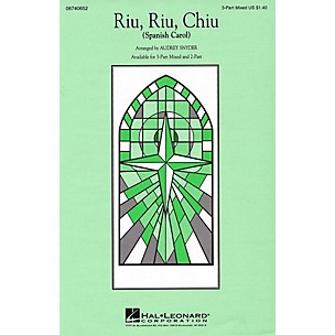 Hal Leonard Riu, Riu, Chiu 3-Part Mixed arranged by Audrey Snyder