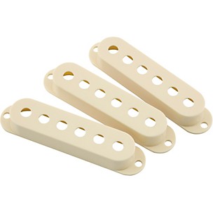 Fender Road Worn Stratocaster Aged White Pickup Covers (3)