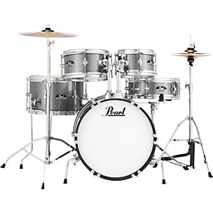 Pearl Roadshow Jr. Drum Set With Hardware and Cymbals