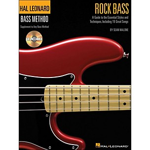 Hal Leonard Rock Bass - Hal Leonard Bass Method Supplement To Any Bass Method Book/Online Audio