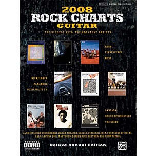 Alfred Rock Charts 2008 Deluxe Annual Edition Guitar Tab Book