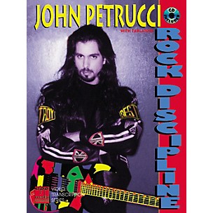 Alfred Rock Discipline by John Petrucci Book/CD