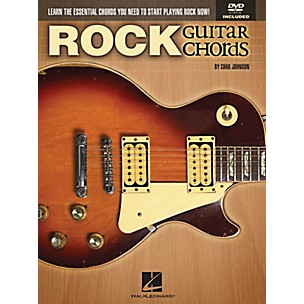 Hal Leonard Rock Guitar Chords - Learn the Essential Chords You Need to Start Playing Rock Now! Book/DVD