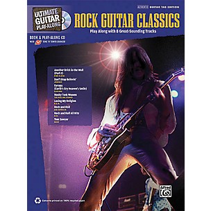 Hal Leonard Rock Guitar Classics (Ultimate Guitar Play-Along) Guitar Book Series Softcover with CD by Various