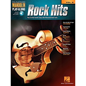 Hal Leonard Rock Hits - Mandolin Play-Along Volume 6 Book/Online Audio