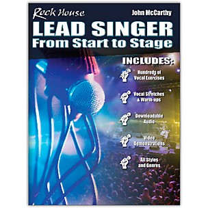 Rock House Rock House Lead Singer - Complete Course for All Singers Book/Media Online