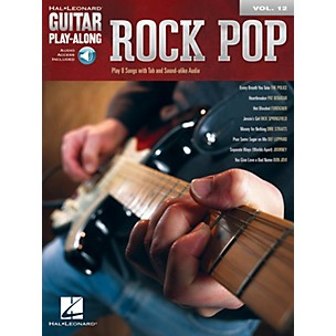 Hal Leonard Rock Pop Guitar Play-Along Volume 12 Book/Audio Online