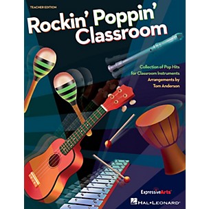 Hal Leonard Rockin' Poppin' Classroom sing-along CD Arranged by Tom Anderson