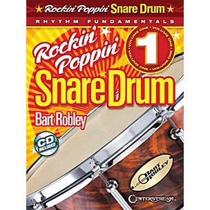 Hal Leonard Rockin' Poppin' Snare Drum, Vol. 1 Percussion Series Softcover with CD Written by Bart Robley