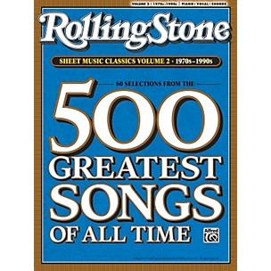 Alfred Rolling Stone Sheet Music Classics Volume 2: 1970s-1990s Piano, Vocal of Guitar Book