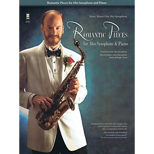 Nektar Romantic Pieces for Alto Saxophone & Piano Music Minus One Series Book with CD  by Various