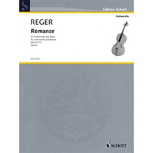 Schott Romanze WoO II/10 (Cello and Piano) String Series Softcover