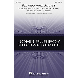 Hal Leonard Romeo and Juliet SATB composed by John Purifoy