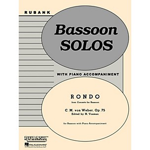 Rubank Publications Rondo (from Conc for Bassoon, Op 75) Rubank Solo/Ensemble Sheet Series