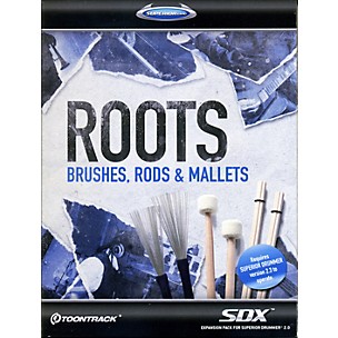 Toontrack Roots - Brushes, Rods & Mallets SDX