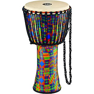 MEINL Rope Tuned Djembe with Synthetic Shell and Goat Skin Head