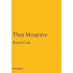 Novello Rorate Coeli (Vocal Score) Vocal Score Composed by John Joubert