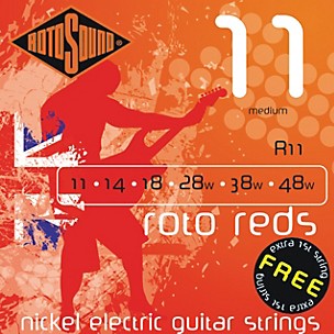 Rotosound Roto Reds Medium Electric Guitar Strings