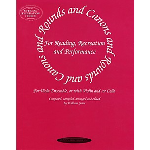 Alfred Rounds and Canons for Viola Ensemble (Book)