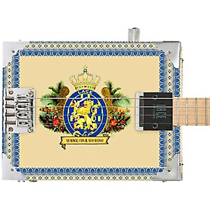 Lace Royalty Acoustic-Electric Cigar Box Guitar