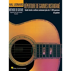 Hal Leonard Répertoire D'Gammes Instantané Guitar Method Series Softcover Written by Various