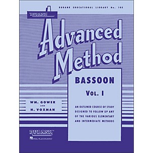 Hal Leonard Rubank Advanced Method for Bassoon Volume 1