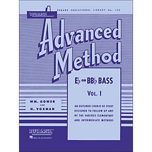 Hal Leonard Rubank Advanced Method for E Flat Or BB-Flat Bass Volume 1