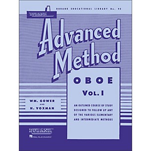 Hal Leonard Rubank Advanced Method for Oboe Volume 1