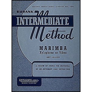 Hal Leonard Rubank Intermediate Method - Marimba/Xylo- Phone Or Vibes