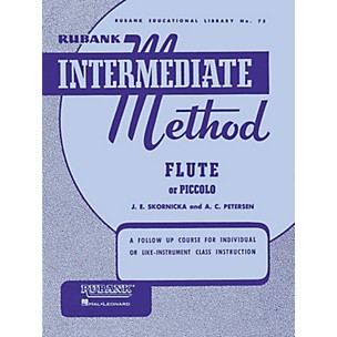 Hal Leonard Rubank Intermediate Method for Flute or Piccolo