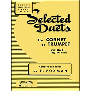 Hal Leonard Rubank Selected Duets for Cornet Or Trumpet Vol 1 Easy/Medium