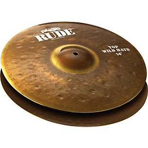 Paiste Rude Wild Hi-Hat Cymbals