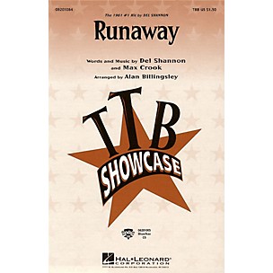 Hal Leonard Runaway TBB by Del Shannon arranged by Alan Billingsley