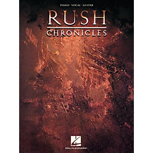 Hal Leonard Rush - Chronicles Piano/Vocal/Guitar Songbook