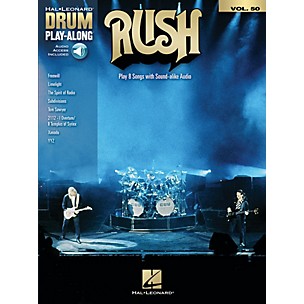 Hal Leonard Rush - Hal Leonard Drum Play-Along Volume 50 Book/Online Audio