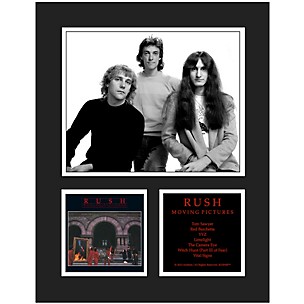 Mounted Memories Rush Moving Pictures 11x14 Matted Photo