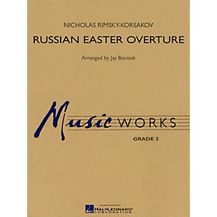 Hal Leonard Russian Easter Overture Concert Band Level 3 Arranged by Jay Bocook