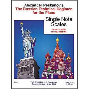 Willis Music Russian Technical Regimen Volume 1 by Alexander Peskanov