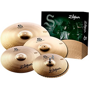 Zildjian S Family Performer Cymbal Pack With Free 18" Crash