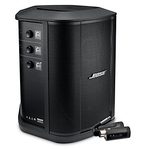 Bose S1 Pro+ Wireless PA System With Mic/Line & Instrument Transmitters