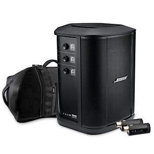 Bose S1 Pro+ Wireless PA System With Two Mic/Line Transmitters & Backpack