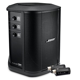 Bose S1 Pro+ Wireless PA System With Two Mic/Line Transmitters